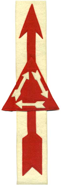 front of 1938 Vigil Sash