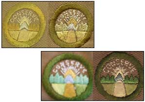 1912-1918 Boy Scout Merit Badges