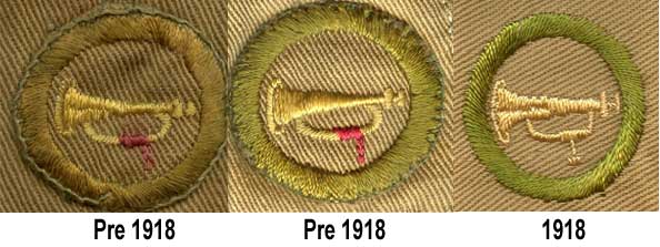 1912-1918 Boy Scout Merit Badges