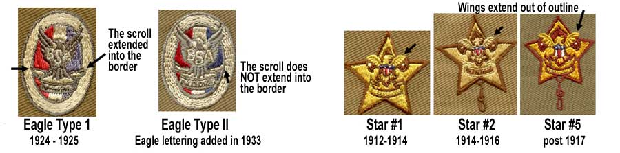 Rank Boy Scout Badges